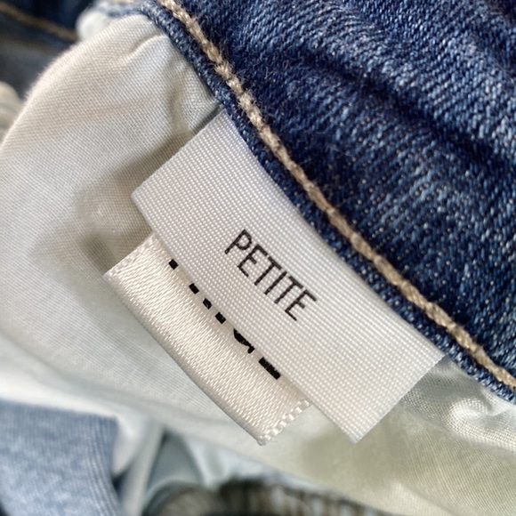 NWOT PAIGE VERDUGO ANKLE PETITE SZ32 W/RAW/CHEWED HEM SLIM LEG JEAN - Picture 11 of 16